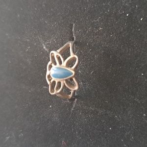 Vintage 925 Turquoise Butterfly Toe Ring
